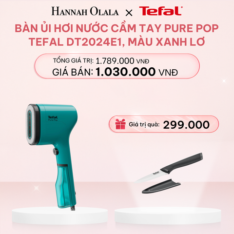  E71_DEAL 4: BÀN ỦI HƠI NƯỚC CẦM TAY PURE POP TEFAL DT2020E1 