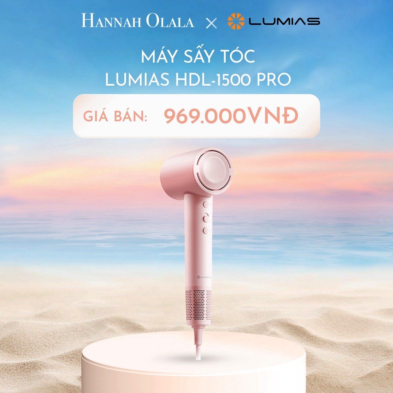  DEAL 2: MÁY SẤY TÓC LUMIAS HDL-1500 PRO 