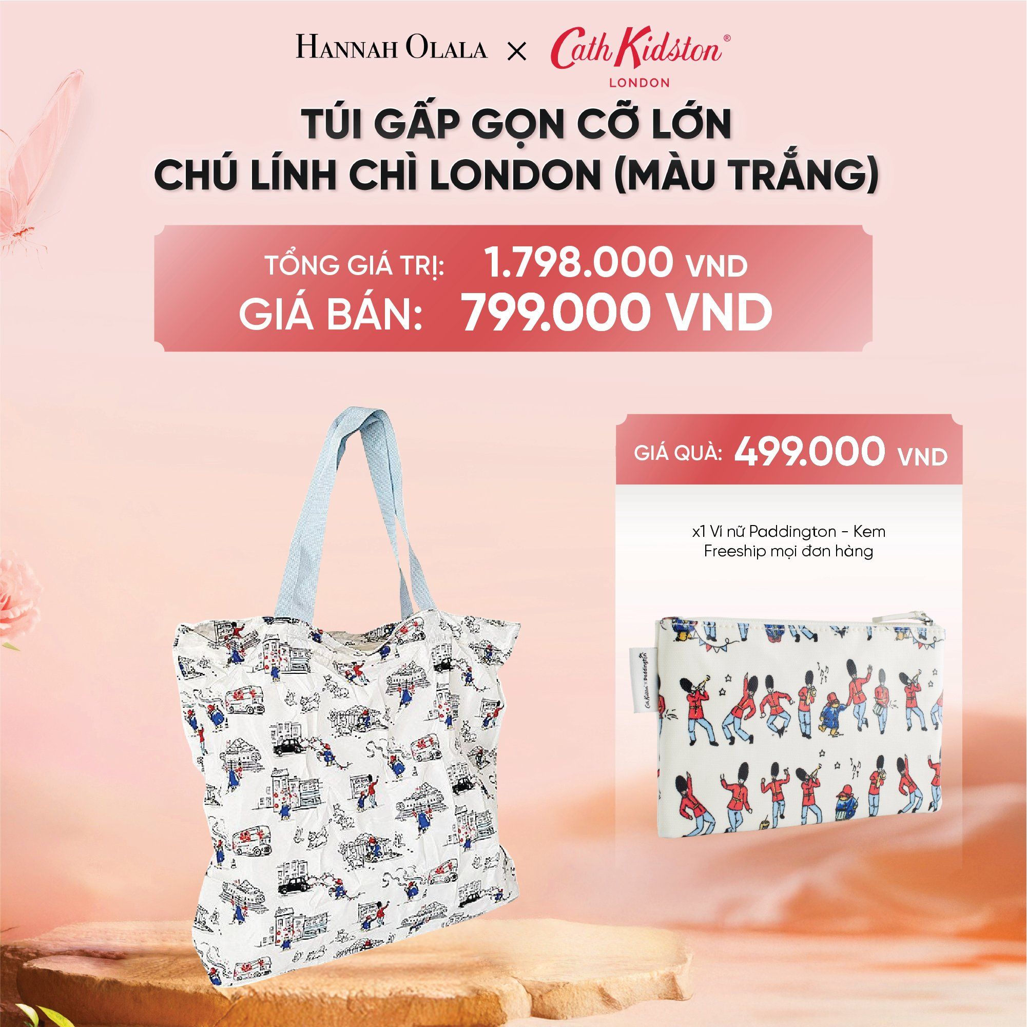  DEAL 7: TÚI ĐEO VAI XẾP GỌN CATH KIDSTON 
