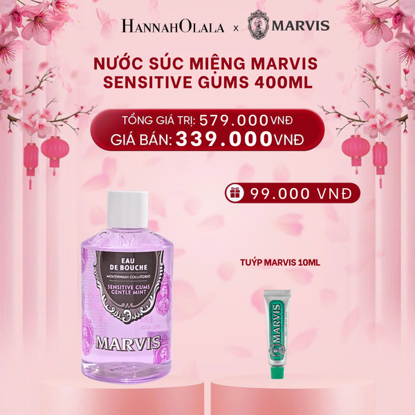  A992_DEAL 1: NƯỚC SÚC MIỆNG MARVIS MOUTHWASH 400ML 
