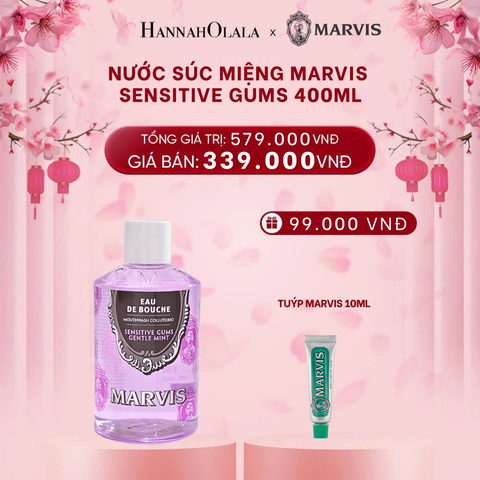  DEAL 1: NƯỚC SÚC MIỆNG MARVIS MOUTHWASH 400ML 