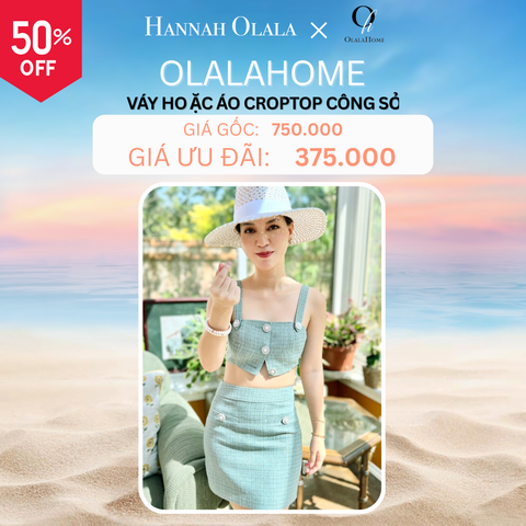  DEAL 13F: VÁY HOẶC ÁO CROPTOP CÔNG SỞ - MÀU XANH RÊU (MINT) 