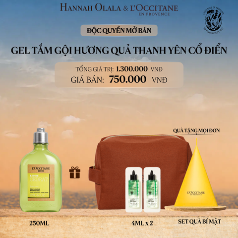  GEL TẮM HƯƠNG QUẢ THANH YÊN L'OCCITANE 