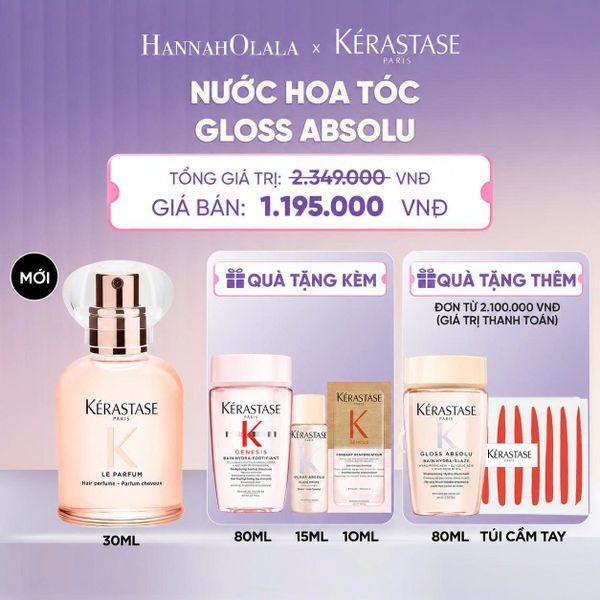  NƯỚC HOA DÀNH CHO TÓC KÉRASTASE GLOSS ABSOLU HAIR MIST 30ML - H033 