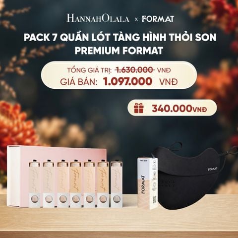  NỮ/ QUẦN LÓT TÀNG HÌNH THỎI SON PREMIUM FORMAT - 10005582 - DEAL 7 - A903 
