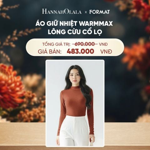  NỮ/ÁO GIỮ NHIỆT WARMMAX LÔNG CỪU FORMAT - 10000026 - DEAL 1 - A857 