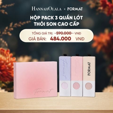  NỮ/ QUẦN LÓT TÀNG HÌNH THỎI SON PREMIUM FORMAT - 10006485 - DEAL 14 - A863 