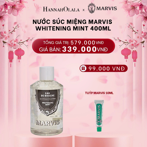  DEAL 1: NƯỚC SÚC MIỆNG MARVIS MOUTHWASH 400ML 