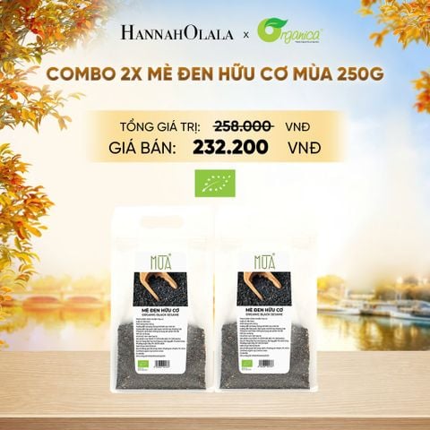  2X MÈ ĐEN HỮU CƠ MÙA 250G - E2 