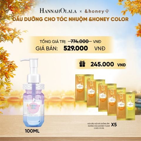  DẦU DƯỠNG CHO TÓC NHUỘM &HONEY COLOR - E1795 