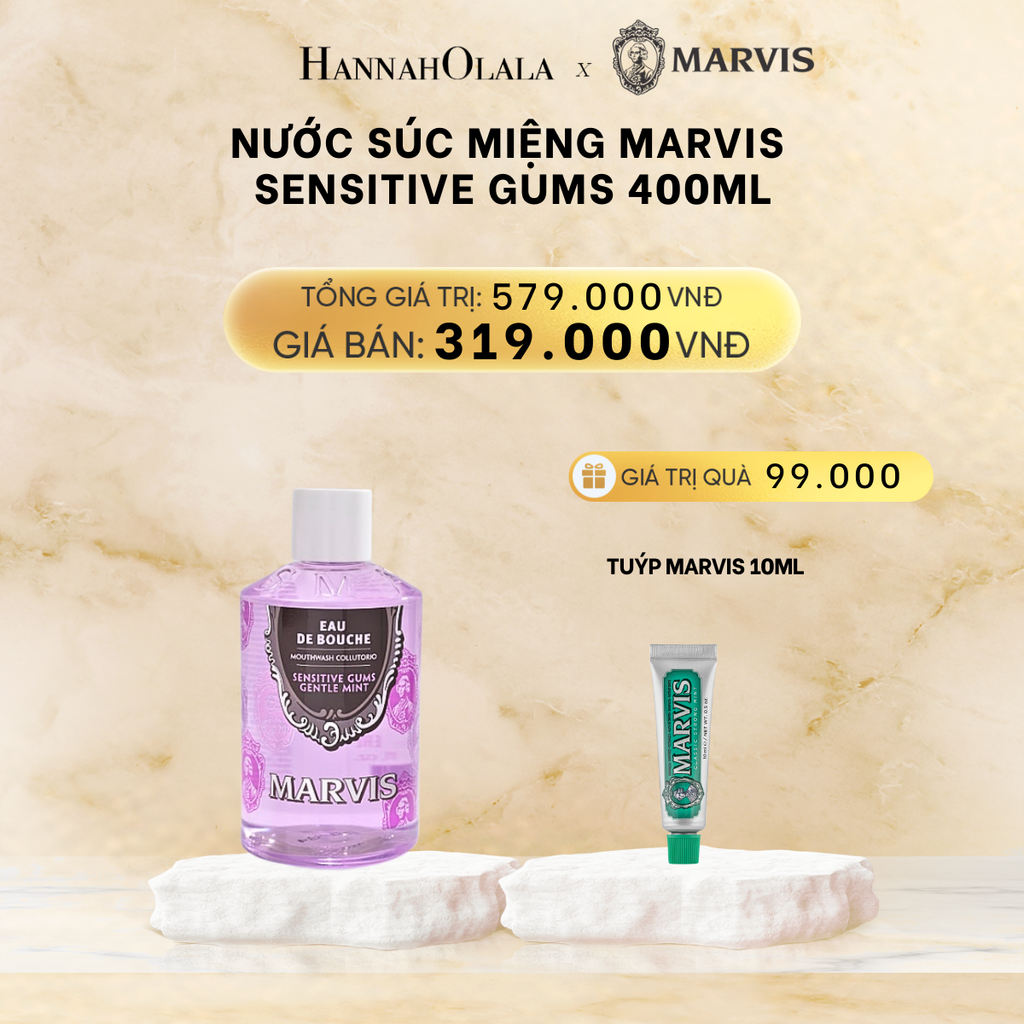  DEAL 1: NƯỚC SÚC MIỆNG MARVIS MOUTHWASH 400ML 