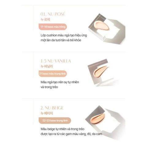  DEAL 3: PHẤN NƯỚC CHE PHỦ ATHÉ PEBBLE SKIN FITTING CUSHION 3IN1 CHO LỚP NỀN MỊN MÀNG SPF50+ PA++++ 