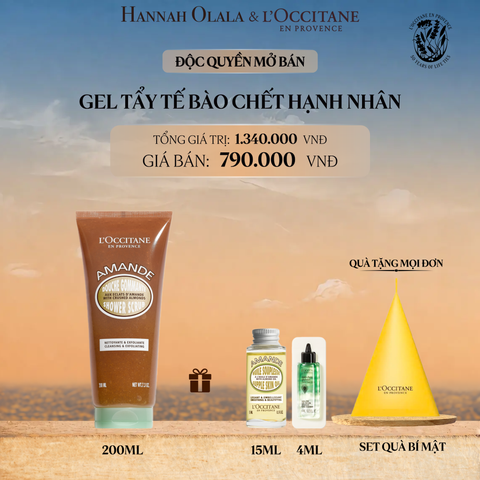  GEL TẮM TẨY TẾ BÀO CHẾT HẠNH NHÂN L'OCCITANE 