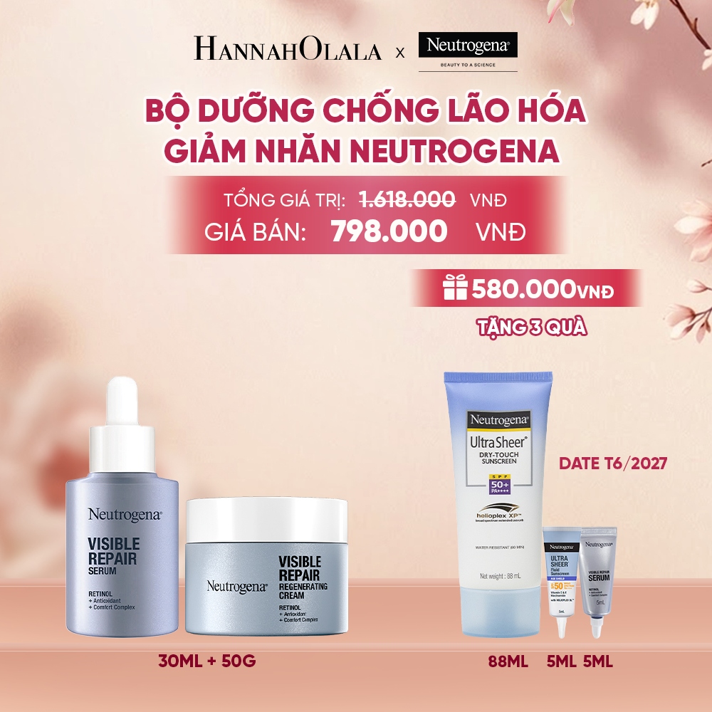  BỘ DƯỠNG NGĂN NGỪA LÃO HÓA NEUTROGENA VISIBLE REPAIR - A101 