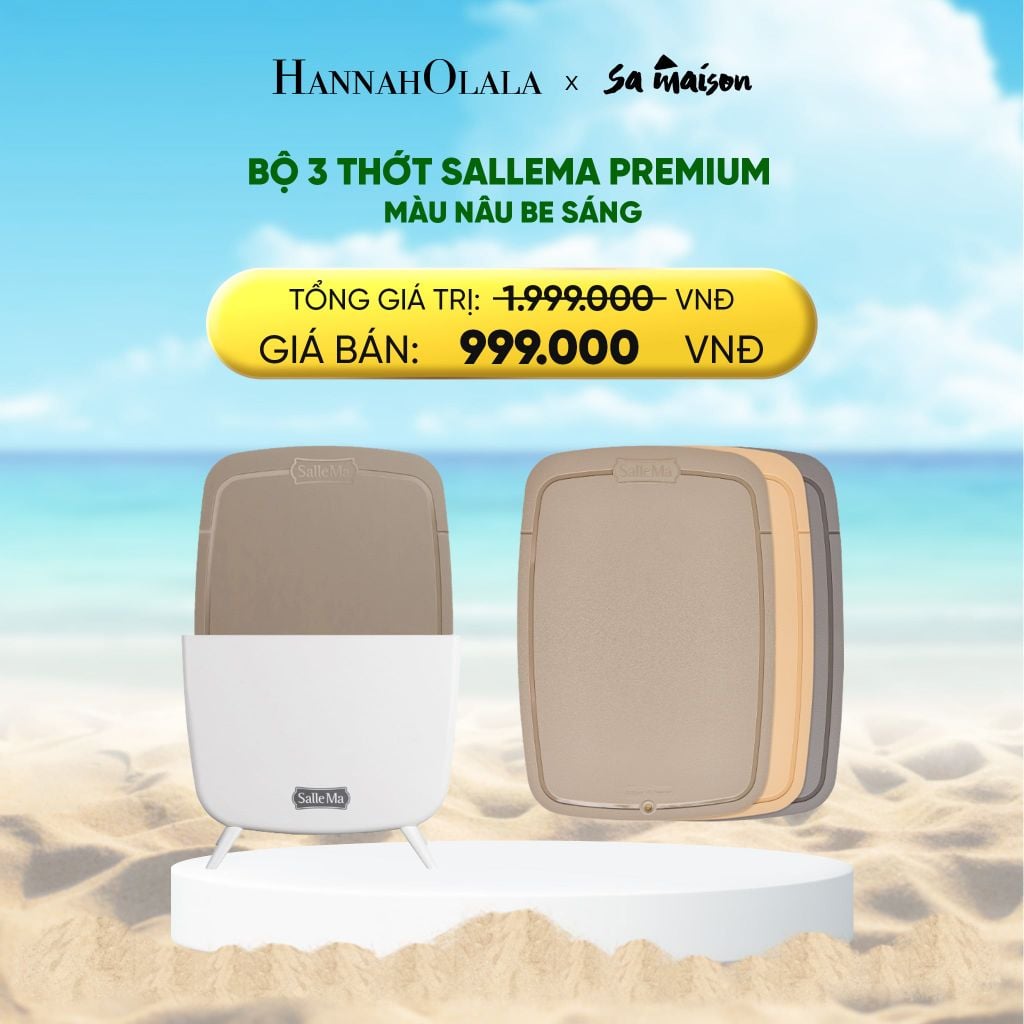 DEAL 6: BỘ THỚT SALLEMA PREMIUM 3 MÓN 