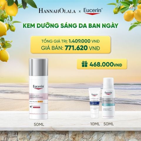  KEM DƯỠNG NGÀY GIẢM THÂM NÁM & SÁNG DA EUCERIN SPOTLESS BRIGHTENING SPF30 50ML DEAL 7: 