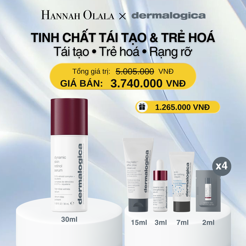  TINH CHẤT TÁI CẤU TRÚC & ĐẢO NGƯỢC LÃO HOÁ DYNAMIC SKIN RETINOL 3,5% 30ML - DEAL 7 