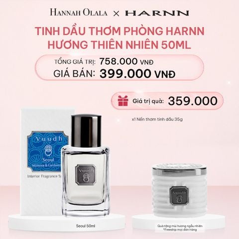  E477_DEAL 7: TINH DẦU THƠM PHÒNG HARNN HƯƠNG THIÊN NHIÊN 50ML 