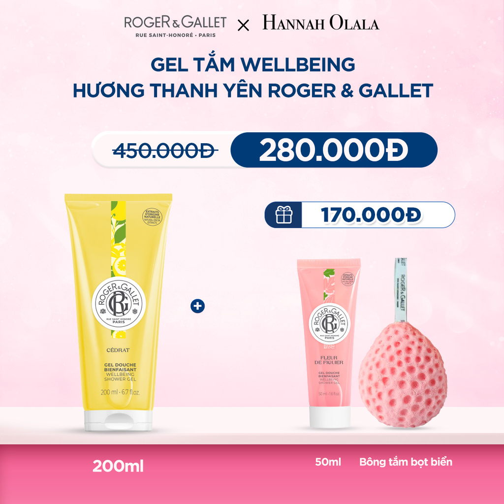  M40_DEAL 1: GEL TẮM 200ML ROGER&GALLET 