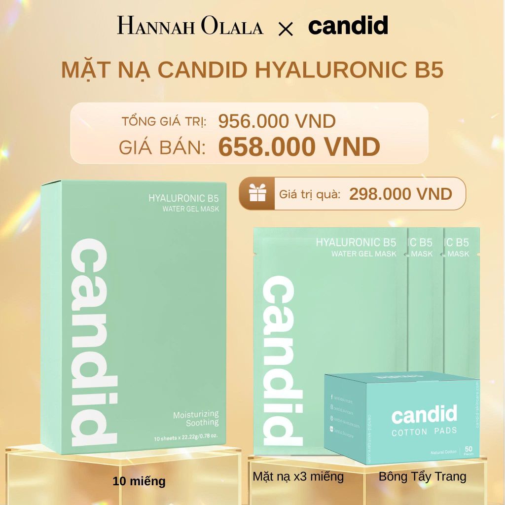 C1437_DEAL 15: HỘP 10 MIẾNG MẶT NẠ CẤP ẨM B5 