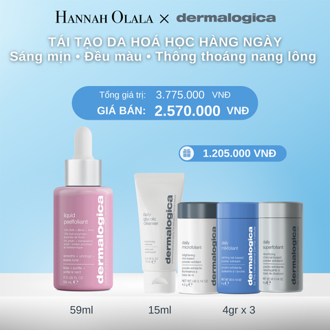  DEAL 7: PEEL CẢI THIỆN BỀ MẶT DA HÀNG NGÀY PHIÊN BẢN NÂNG CẤP LIQUID PEELFOLIANT 59ML 