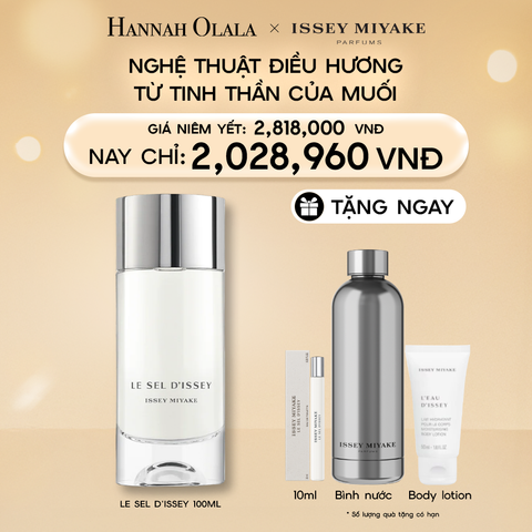 DEAL 25: NƯỚC HOA NAM ISSEY MIYAKE LE SEL D'ISSEY EDT 100ML 