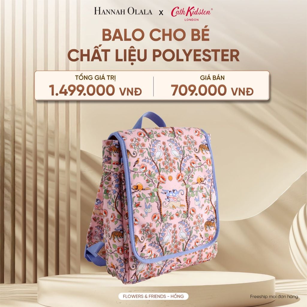  DEAL 7: BALO CHO BÉ CATH KIDSTON CHẤT LIỆU POLYESTER 