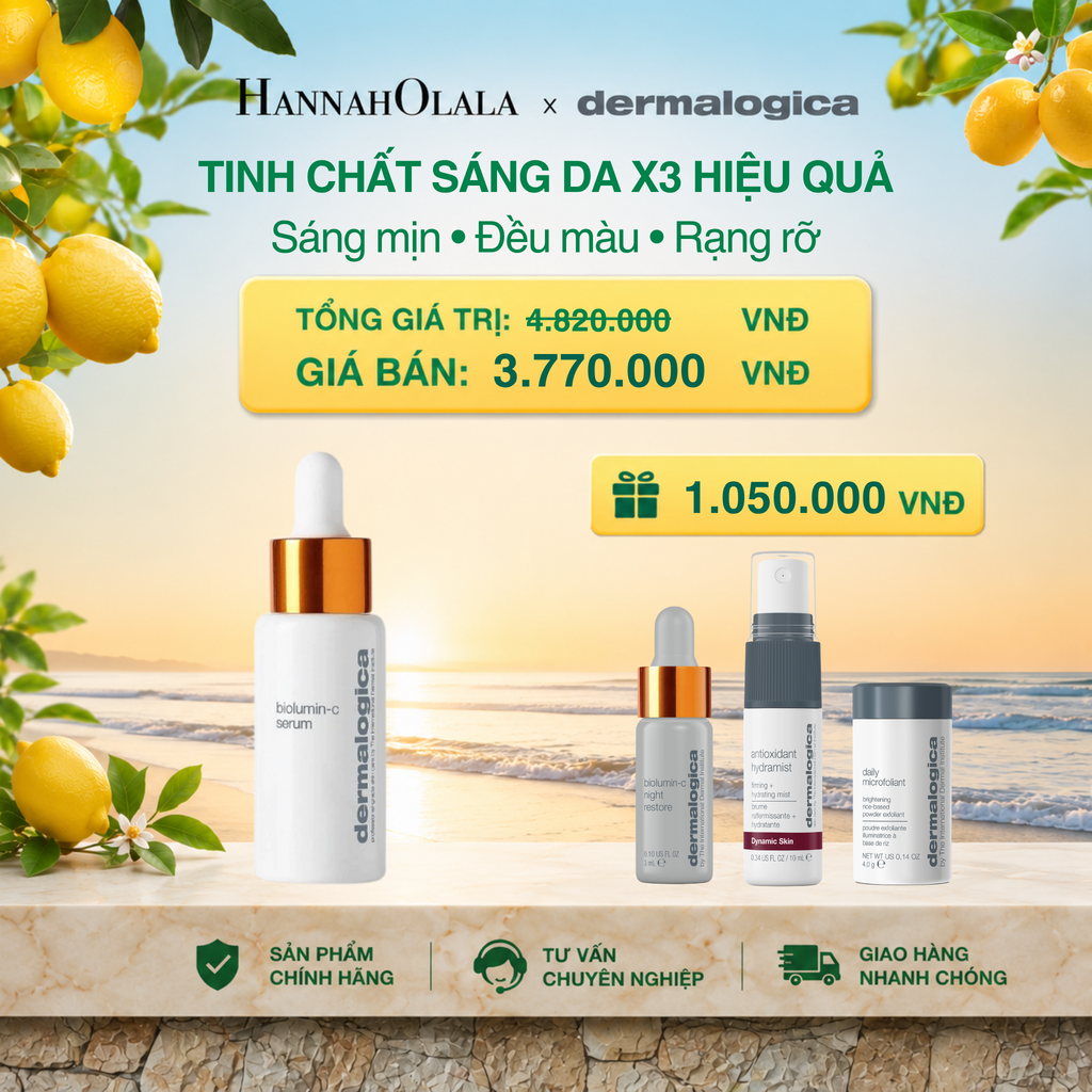  TINH CHẤT LÀM SÁNG X3 LẦN HIỆU QUẢ BIOLUMIN C SERUM 30ML - DEAL 6 