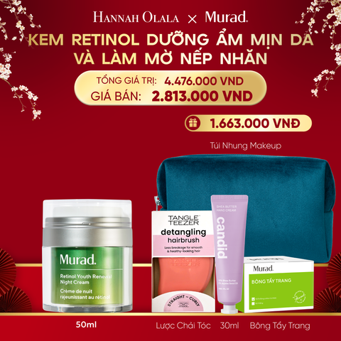  DEAL 7: KEM RETINOL DƯỠNG ẨM MỊN DA VÀ LÀM MỜ NẾP NHĂN 50ML 
