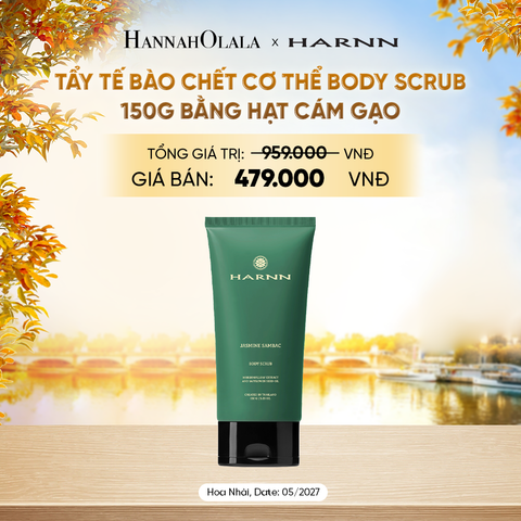  TẨY TẾ BÀO CHẾT CƠ THỂ BODY SCRUB 150G BẰNG HẠT CÁM GẠO HƯƠNG TINH DẦU THIÊN NHIÊN - E231 