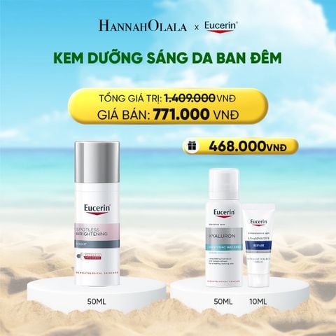  A1210_DEAL 7: KEM DƯỠNG ĐÊM GIẢM THÂM NÁM & SÁNG DA EUCERIN SPOTLESS BRIGHTENING 50ML 