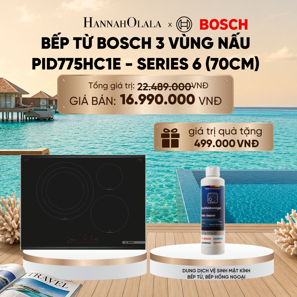  BẾP TỪ BOSCH 3 VÙNG NẤU PID775HC1E - SERIES 6 (70CM)_ D1247 