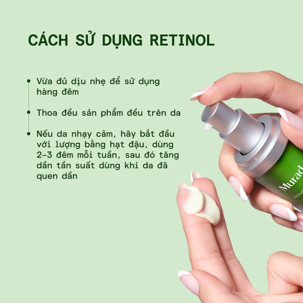 [NEW] TINH CHẤT RETINOL GIÚP DA MỊN MÀNG VÀ LÀM MỜ NẾP NHĂN 30ML - A444 