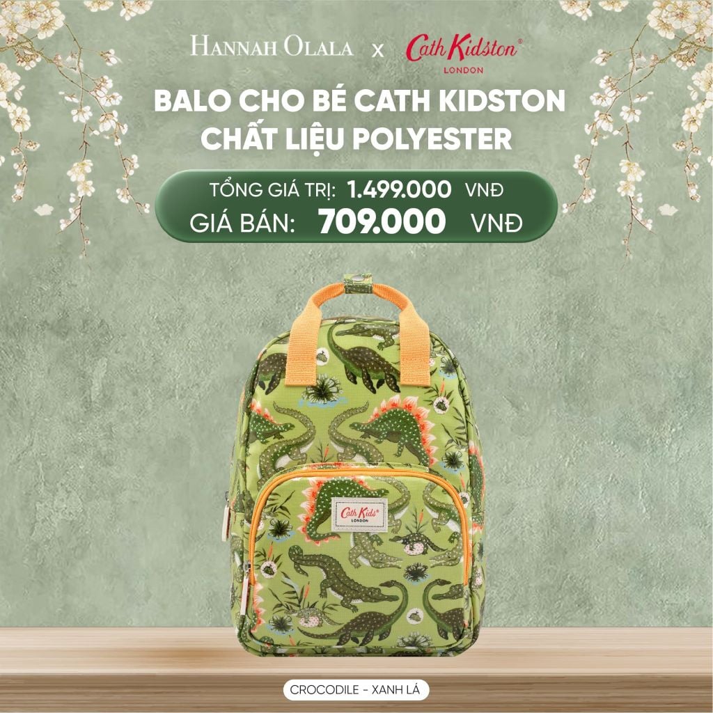  DEAL 7: BALO CHO BÉ CATH KIDSTON CHẤT LIỆU POLYESTER 
