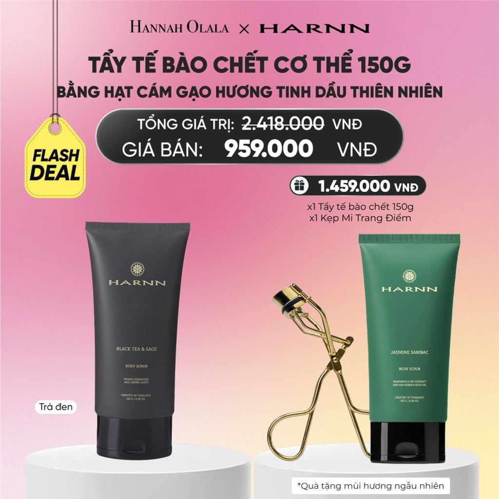  [MUA 1 TẶNG 1] TẨY TẾ BÀO CHẾT CƠ THỂ BODY SCRUB 150G BẰNG HẠT CÁM GẠO HƯƠNG TINH DẦU THIÊN NHIÊN - FLASH DEAL_A1473 