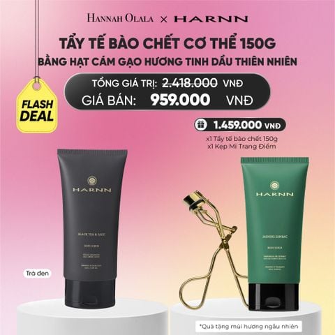  [MUA 1 TẶNG 1] TẨY TẾ BÀO CHẾT CƠ THỂ BODY SCRUB 150G BẰNG HẠT CÁM GẠO HƯƠNG TINH DẦU THIÊN NHIÊN - FLASH DEAL_A1473 