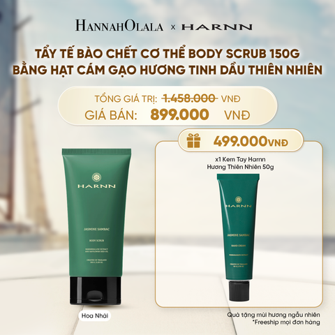  TẨY TẾ BÀO CHẾT CƠ THỂ BODY SCRUB 150G BẰNG HẠT CÁM GẠO HƯƠNG TINH DẦU THIÊN NHIÊN - A1406 