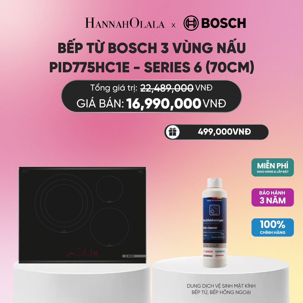 BẾP TỪ BOSCH 3 VÙNG NẤU PID775HC1E - SERIES 6 (70CM)_A2038 