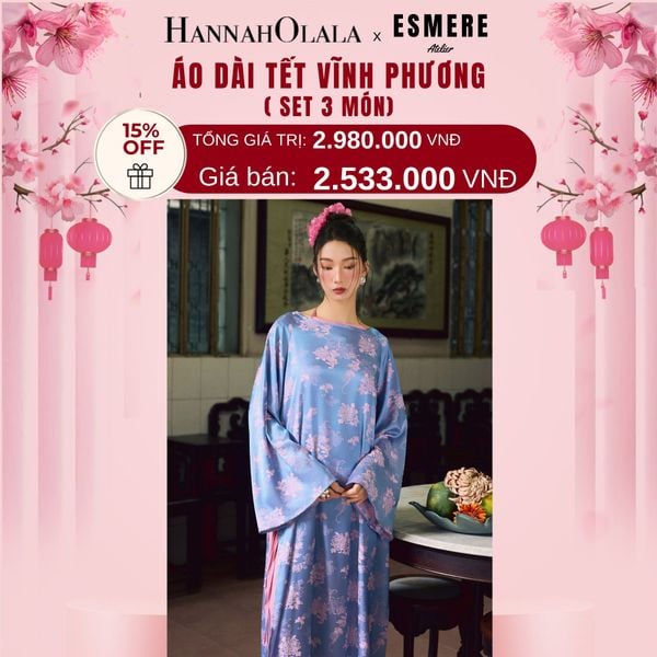  DEAL 5: SET ÁO DÀI 03 MÓN VĨNH PHƯƠNG 