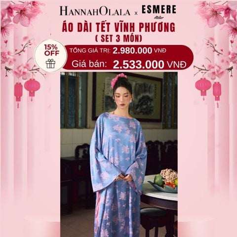  DEAL 5: SET ÁO DÀI 03 MÓN VĨNH PHƯƠNG 