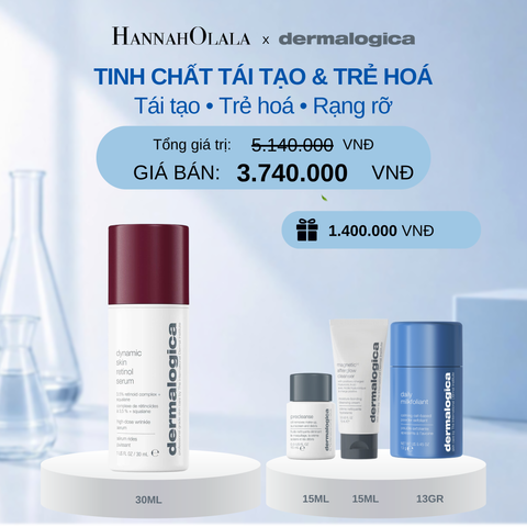  TINH CHẤT TÁI CẤU TRÚC & ĐẢO NGƯỢC LÃO HOÁ DYNAMIC SKIN RETINOL 3,5% 30ML - DEAL 7 