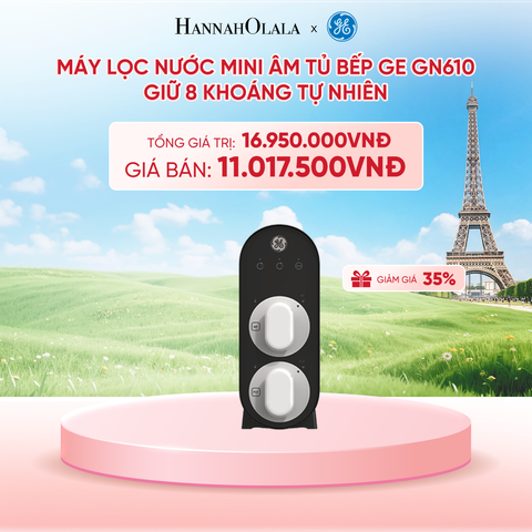  MÁY LỌC NƯỚC MINI ÂM TỦ BẾP GE GN610 - GIỮ 8 KHOÁNG TỰ NHIÊN - DEAL 7 - B29 