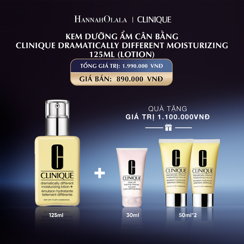  KEM DƯỠNG ẨM CÂN BẰNG CLINIQUE DRAMATICALLY DIFFERENT MOISTURIZING 125ML (LOTION) 