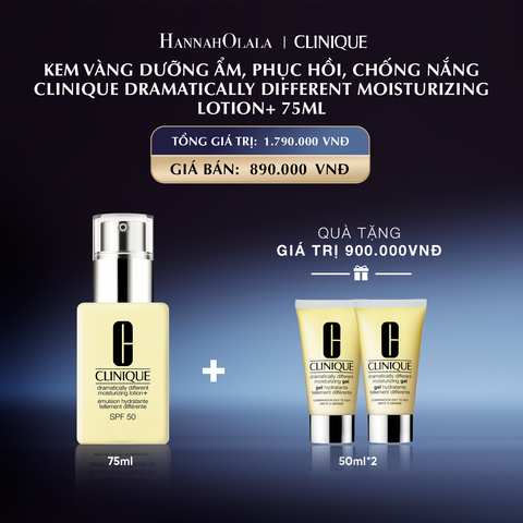  KEM VÀNG DƯỠNG ẨM, PHỤC HỒI, CHỐNG NẮNG CLINIQUE DRAMATICALLY DIFFERENT MOISTURIZING LOTION+ 75ML_E1 