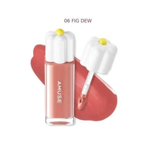  MUA 1 TẶNG 1 - SON NƯỚC BÓNG THUẦN CHAY AMUSE DEW TINT 4G - G254 