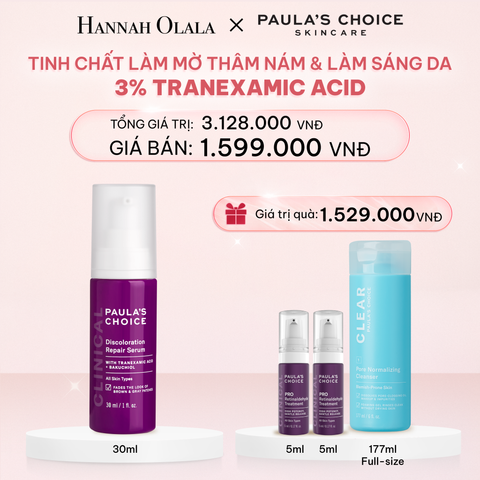  E311_DEAL 9: TINH CHẤT LÀM MỜ THÂM NÁM CLINICAL DISCOLORATION REPAIR SERUM 30ML 