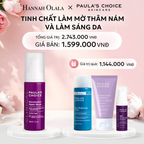  E930: DEAL 5: TINH CHẤT LÀM MỜ THÂM NÁM CLINICAL DISCOLORATION REPAIR SERUM 30ML 