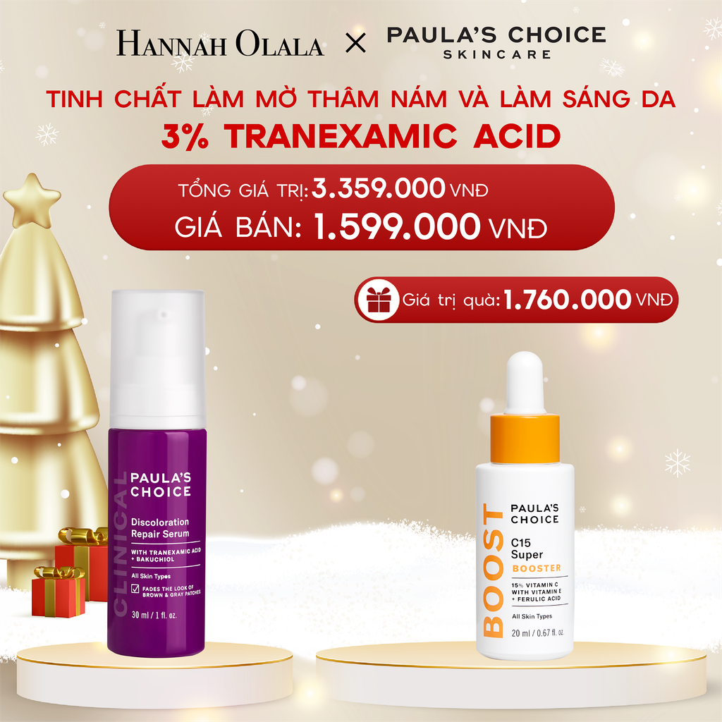  A1345_DEAL 10: TINH CHẤT LÀM MỜ THÂM NÁM CLINICAL DISCOLORATION REPAIR SERUM 30ML 