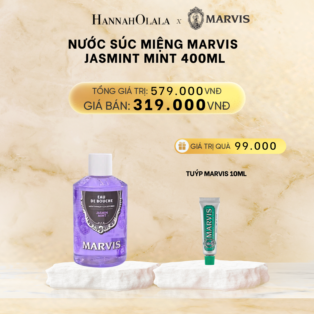  DEAL 1: NƯỚC SÚC MIỆNG MARVIS MOUTHWASH 400ML 
