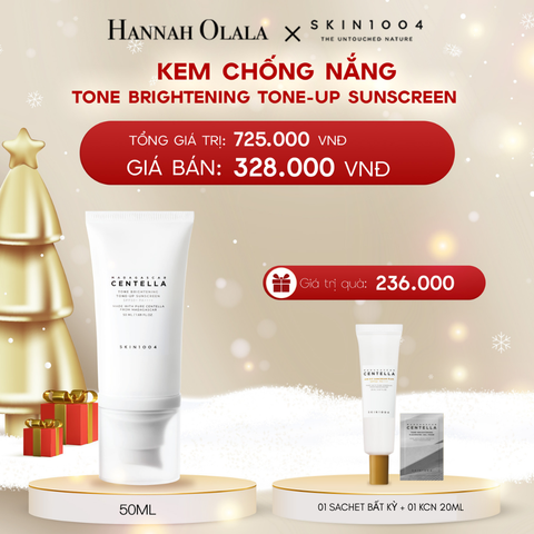  DEAL 2: SKIN1004 KEM CHỐNG NẮNG MADAGASCAR CENTELLA TONE BRIGHTENING TONE-UP SUNSCREEN SPF50+ PA++++ 50ML 